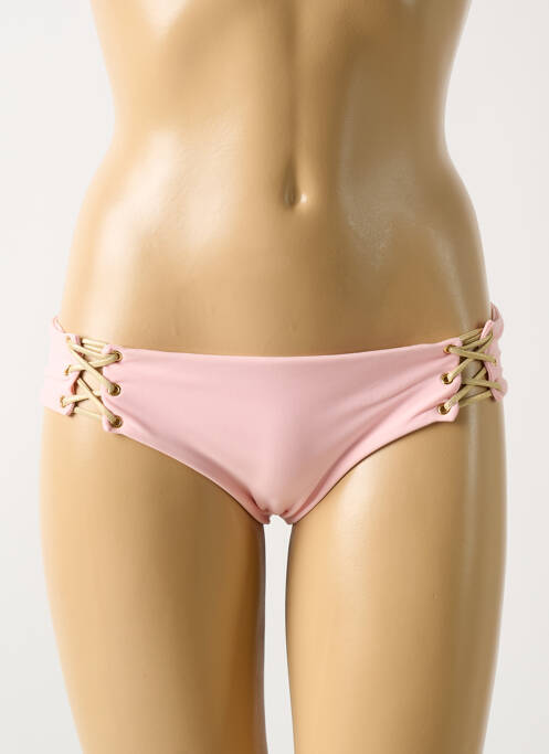 Bas de maillot de bain rose LULI FAMA pour femme