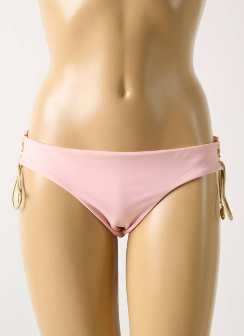 Bas de maillot de bain rose LULI FAMA pour femme