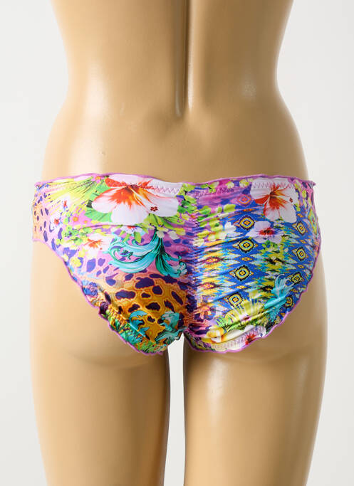 Bas de maillot de bain violet LULI FAMA pour femme