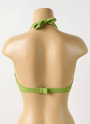 Haut de maillot de bain haut triangles haut triangles vert CYELL femme