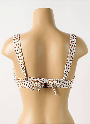 Haut de maillot de bain haut soutien-gorge emboitant haut soutien-gorge emboitant beige CYELL femme