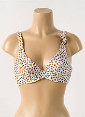 Haut de maillot de bain beige CYELL pour femme seconde vue