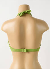 Haut de maillot de bain vert CYELL pour femme seconde vue
