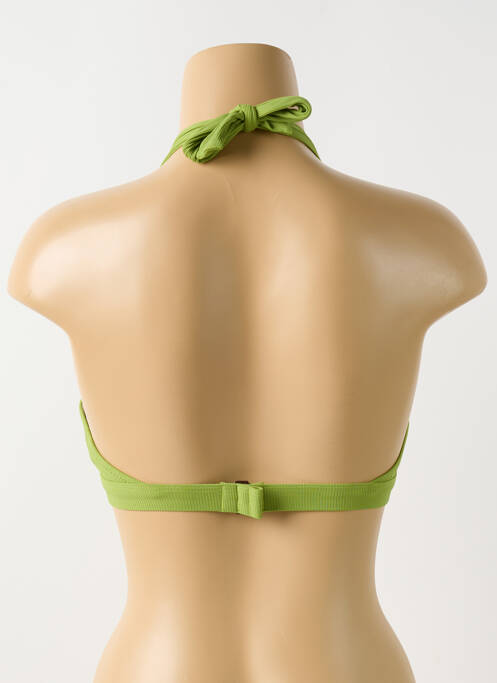 Haut de maillot de bain haut triangles haut triangles vert CYELL femme