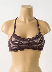 Haut de maillot de bain marron PILYQ pour femme seconde vue