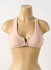 Haut de maillot de bain rose PILYQ pour femme seconde vue