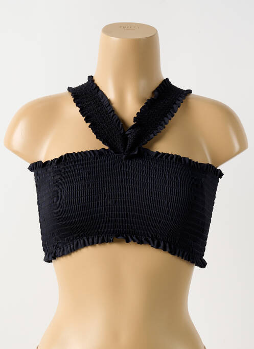 Haut de maillot de bain noir MILONGA pour femme