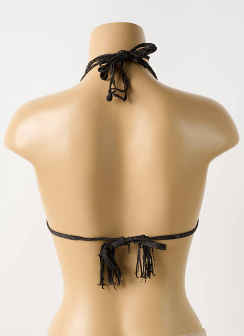 Haut de maillot de bain noir PILYQ femme