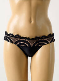 Bas de maillot de bain stretch culotte noir PILYQ femme