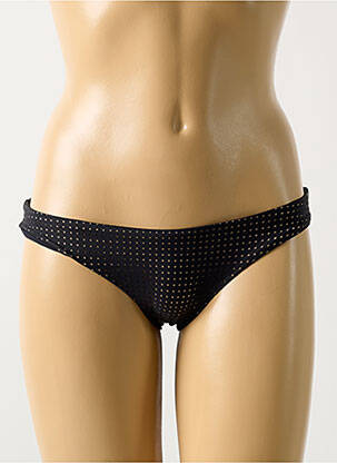 Bas de maillot de bain stretch culotte noir PILYQ femme