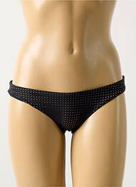 Bas de maillot de bain stretch culotte noir PILYQ femme
