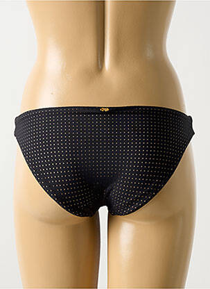 Bas de maillot de bain stretch culotte noir PILYQ femme