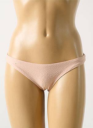Bas de maillot de bain stretch culotte rose PILYQ femme