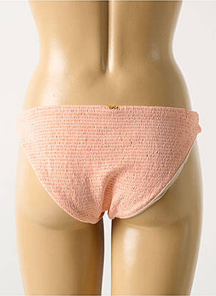 Bas de maillot de bain stretch culotte orange PILYQ femme