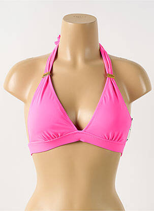 Haut de maillot de bain stretch haut soutien-gorge avec mousse de rembourrage amovible rose PHAX femme