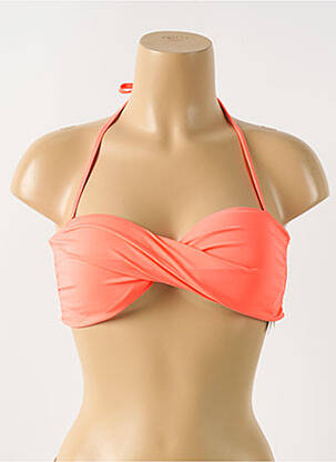 Haut de maillot de bain stretch haut triangles orange PHAX femme