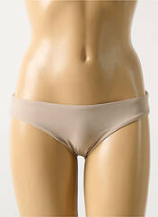 Bas de maillot de bain marron PILYQ pour femme seconde vue