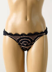 Bas de maillot de bain noir PILYQ pour femme seconde vue