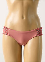 Bas de maillot de bain rose PILYQ pour femme seconde vue