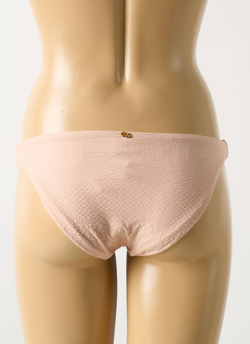 Bas de maillot de bain stretch culotte rose PILYQ femme