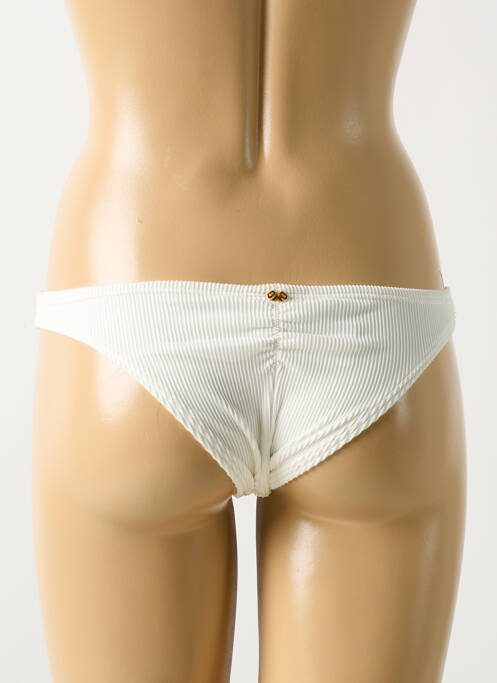 Bas de maillot de bain beige PILYQ pour femme