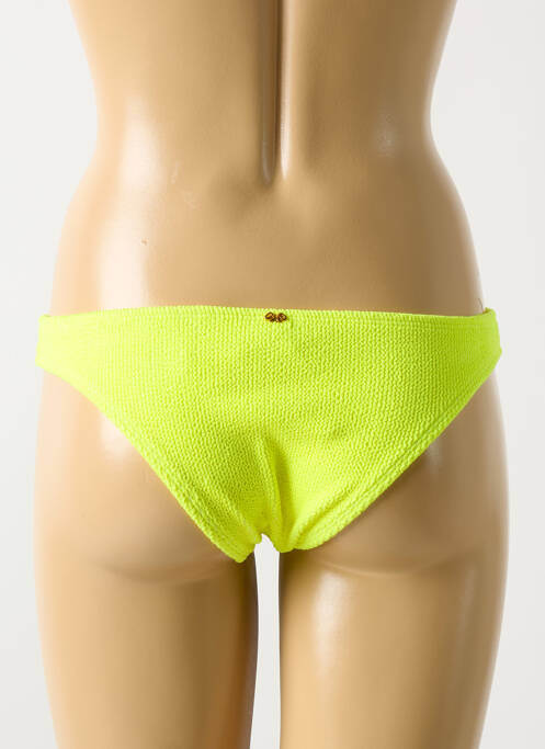 Bas de maillot de bain jaune PILYQ pour femme