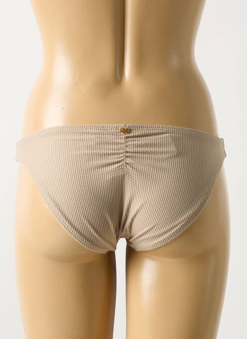 Bas de maillot de bain marron PILYQ pour femme