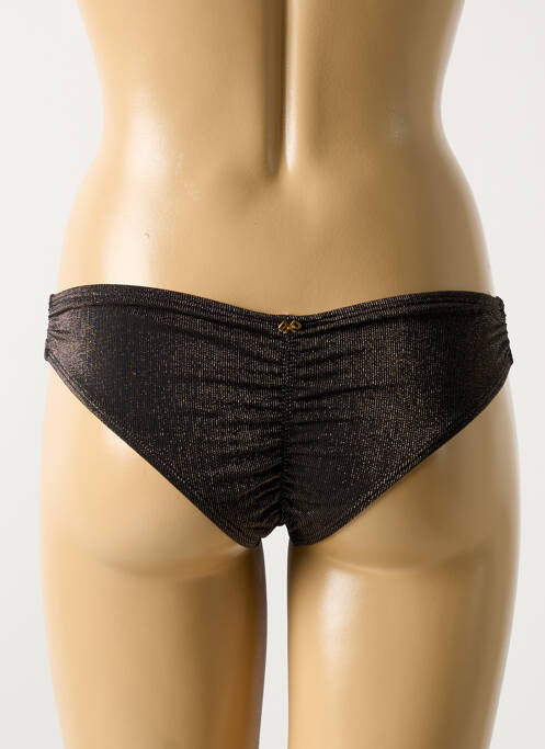 Bas de maillot de bain noir PILYQ pour femme