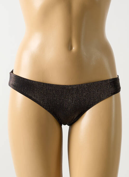 Bas de maillot de bain noir PILYQ pour femme