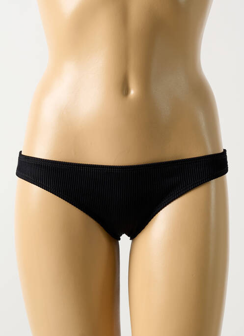 Bas de maillot de bain noir PILYQ pour femme