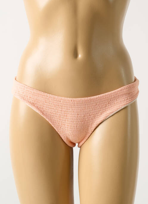 Bas de maillot de bain orange PILYQ pour femme