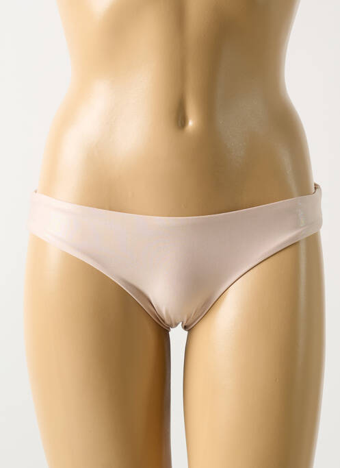 Bas de maillot de bain rose PILYQ pour femme