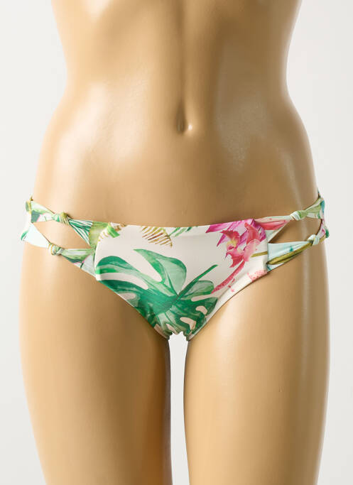 Bas de maillot de bain vert PILYQ pour femme