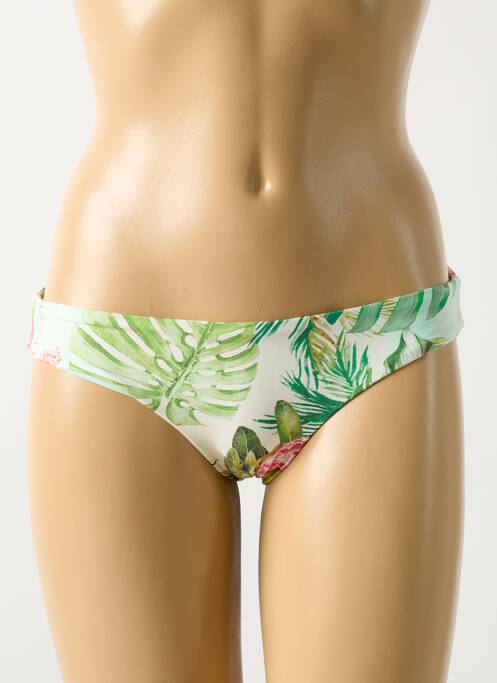 Bas de maillot de bain vert PILYQ pour femme