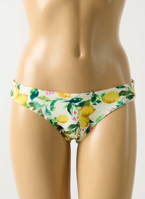 Bas de maillot de bain vert PILYQ pour femme