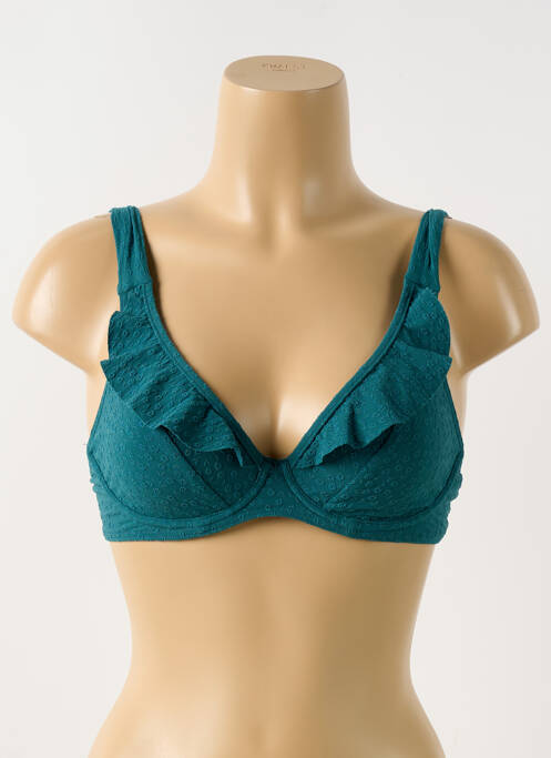 Haut de maillot de bain vert CYELL pour femme