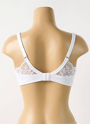 Soutien-gorge légère et transparente haut soutien-gorge moulé blanc AFTER EDEN femme