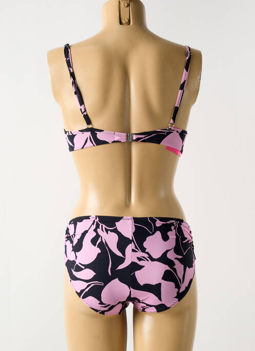 Maillot de bain 2 pièces rose MIRADONNA pour femme