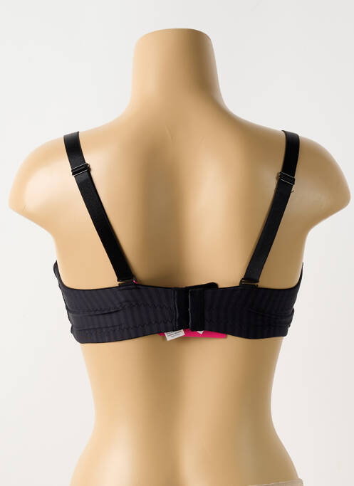 Soutien-gorge effet matière satinée haut soutien-gorge moulé noir CURVY KATE femme