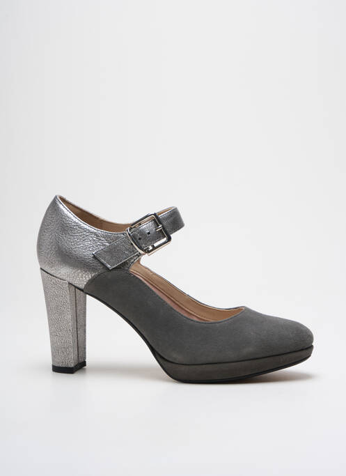 Escarpins argent CLARKS pour femme