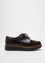 Derbies rouge CLARKS pour femme seconde vue