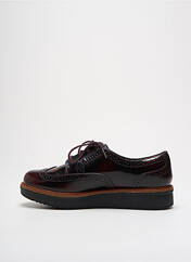 Derbies rouge CLARKS pour femme seconde vue