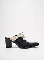 Mules/Sabots noir EMANUELE CRASTO pour femme seconde vue