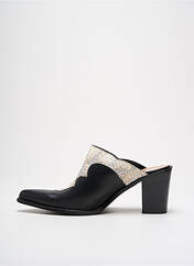 Mules/Sabots noir EMANUELE CRASTO pour femme seconde vue