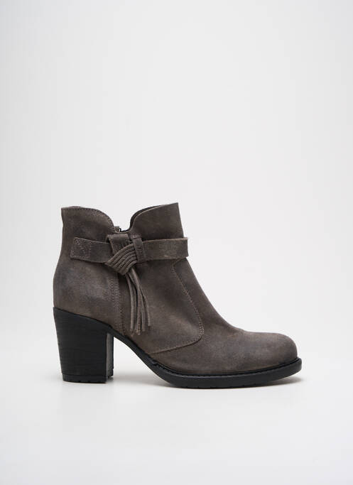 Bottines/Boots gris PALLADIUM pour femme
