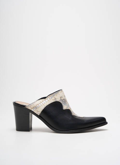 Mules/Sabots noir EMANUELE CRASTO pour femme