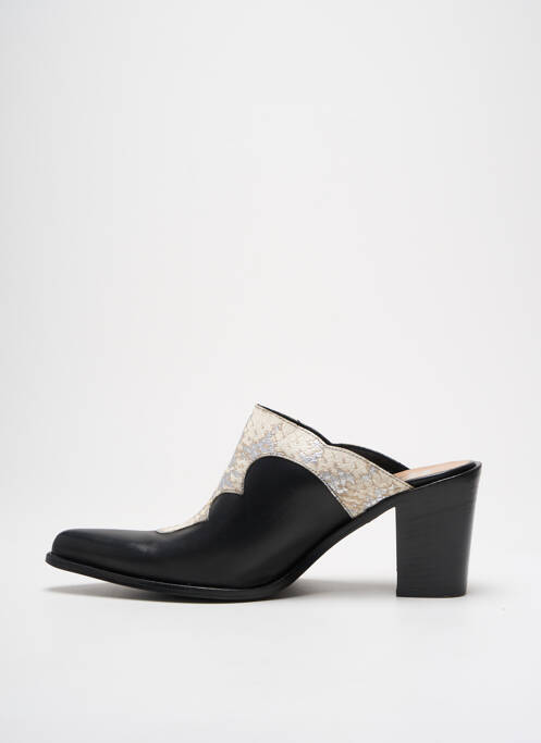 Mules/Sabots noir EMANUELE CRASTO pour femme