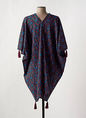 Robe de plage manches courtes bleu MIRACLESUIT femme
