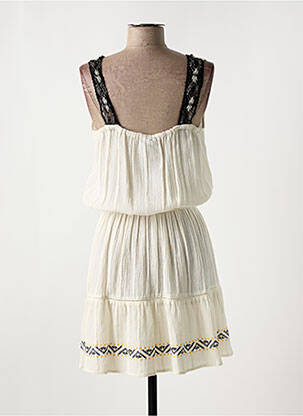 Robe de plage coupe cintrée beige CYELL femme