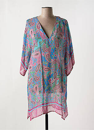 Robe de plage coupe fluide bleu CYELL femme